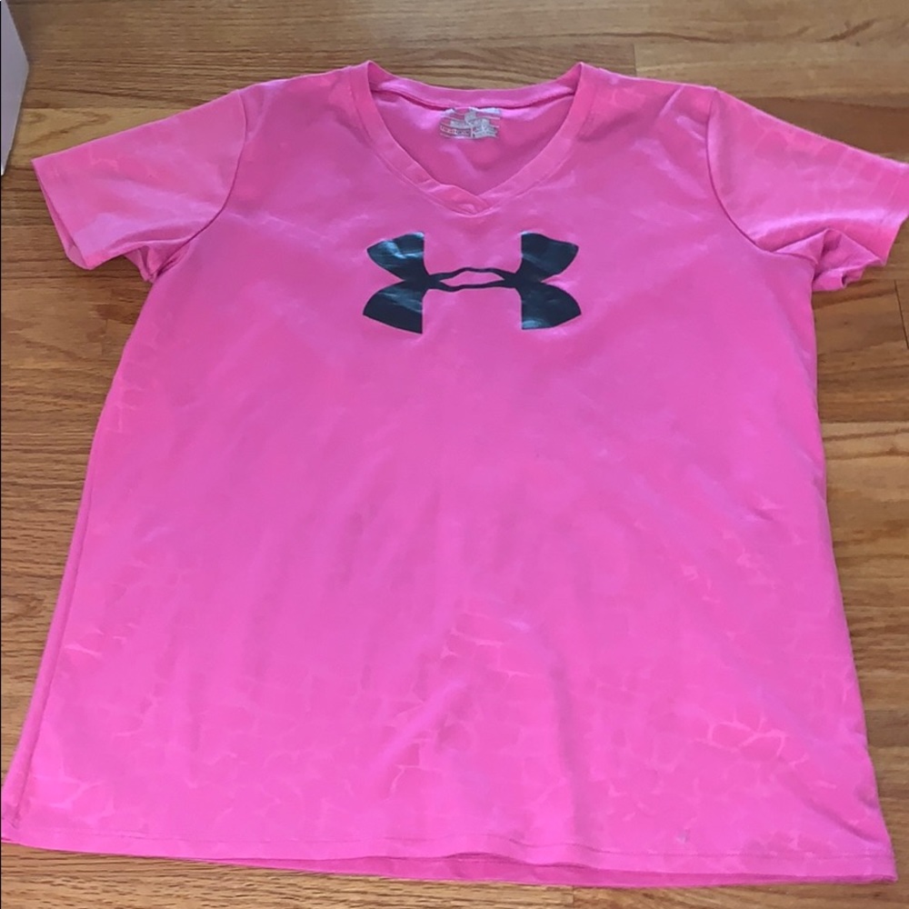 Under Armour girls athletic short sleeve